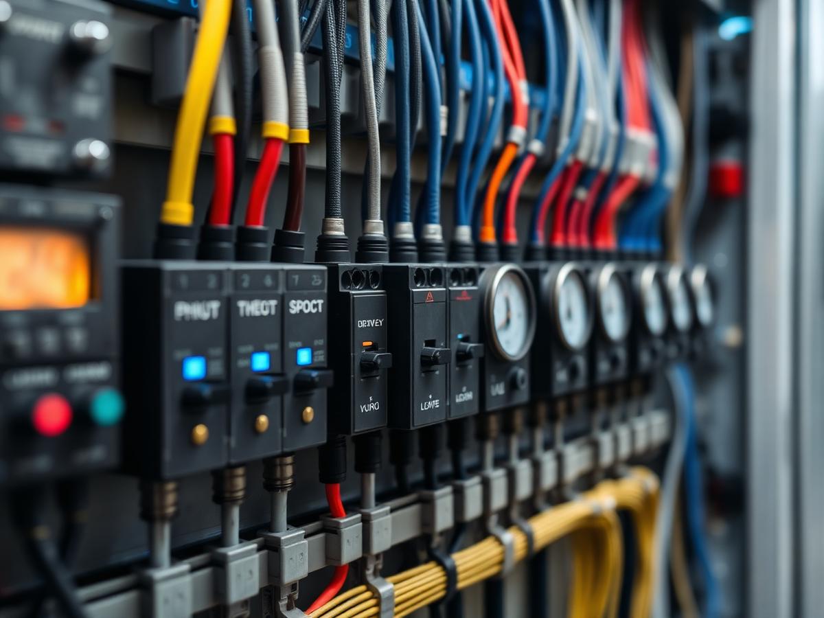 Industrial switchboard upgrade