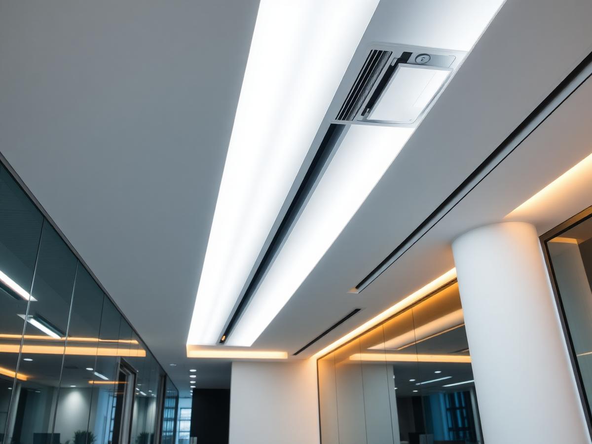 Office LED retrofit, Tampines